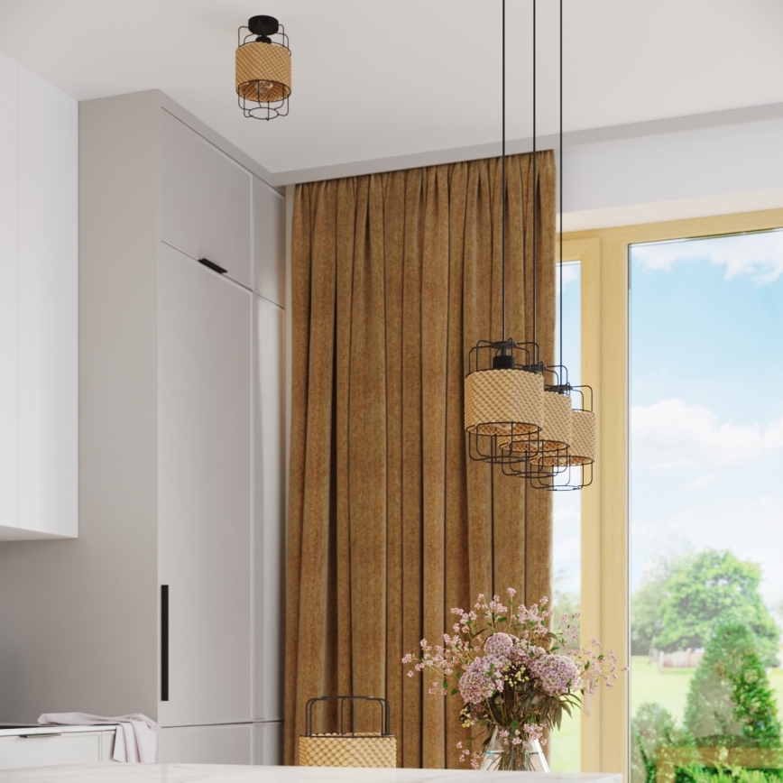 Taklampa GIZUR 1xE27/15W/230V