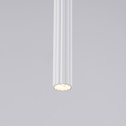 Ljuskrona med textilsladd ARCHE 1xG9/8W/230V vit