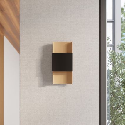 Vägglampa DURLIN 2xG9/8W/230V guld/svart
