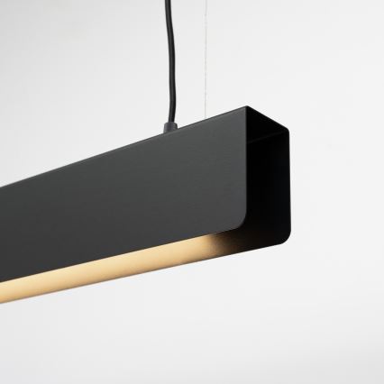 LED ljuskrona med textilsladd SPARK 1xG13/8,5W/230V svart