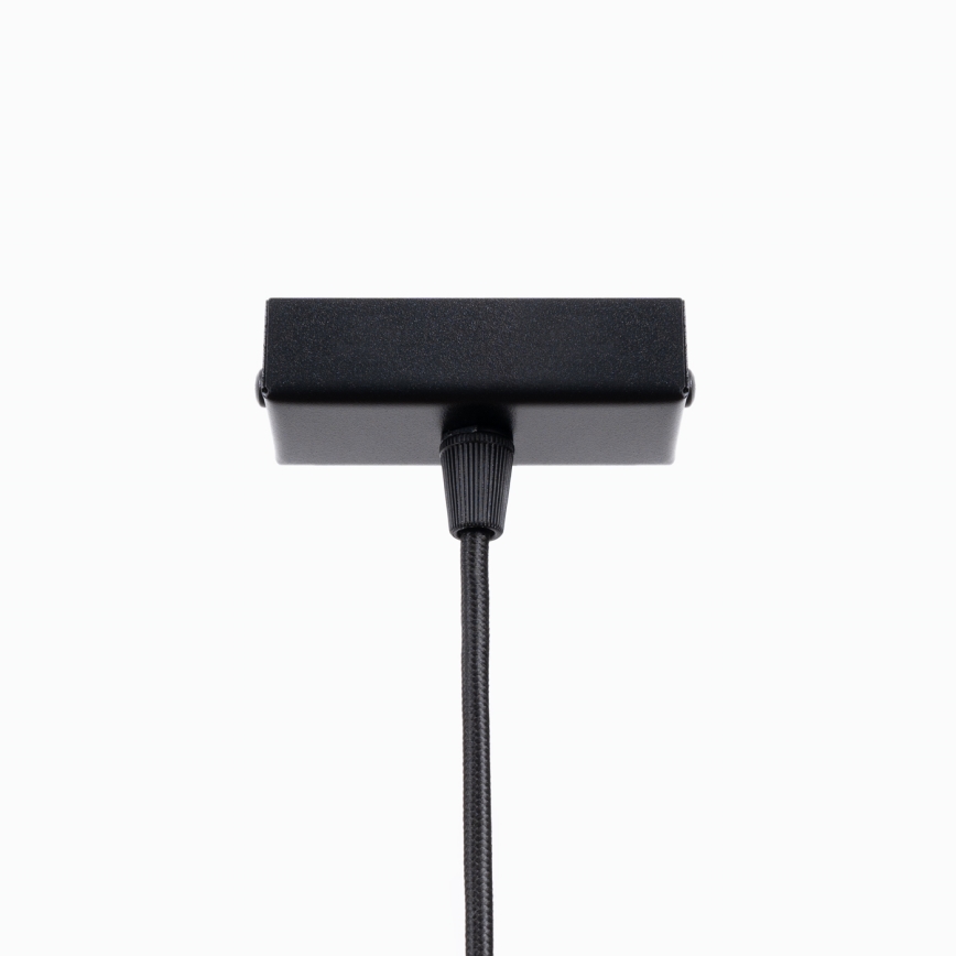 LED ljuskrona med textilsladd SPARK 1xG13/8,5W/230V svart