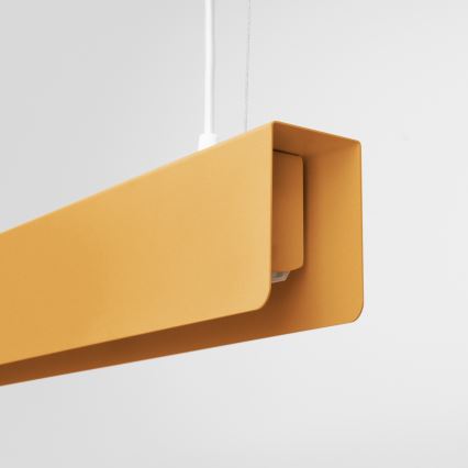 LED ljuskrona med textilsladd SPARK 1xG13/8,5W/230V guld