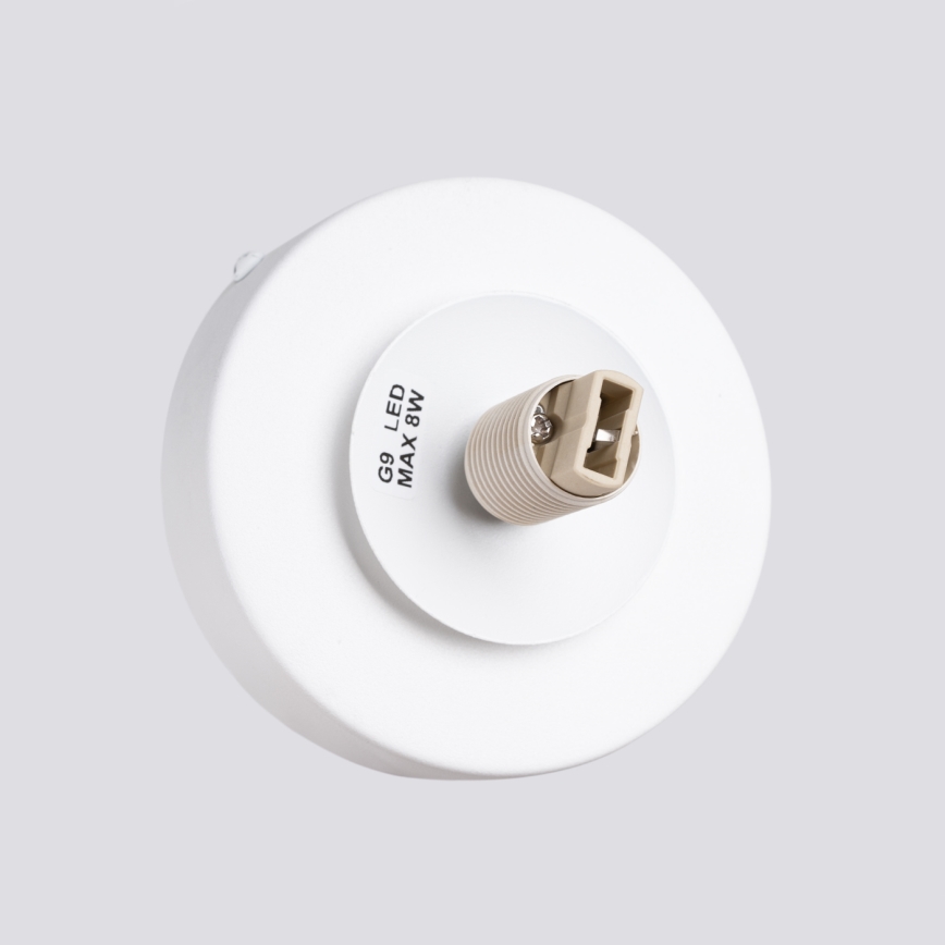 Vägglampa YOLI 1xG9/8W/230V vit