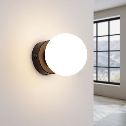 Vägglampa YOLI 1xG9/8W/230V svart