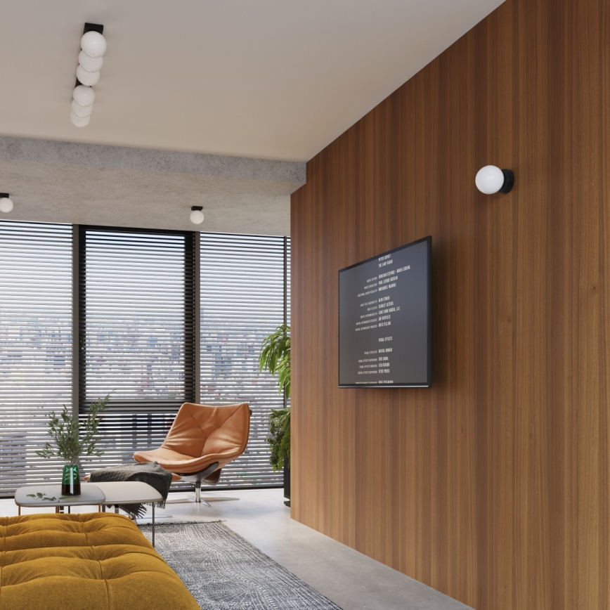 Vägglampa YOLI 1xG9/8W/230V svart