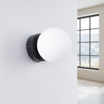 Vägglampa YOLI 1xG9/8W/230V svart
