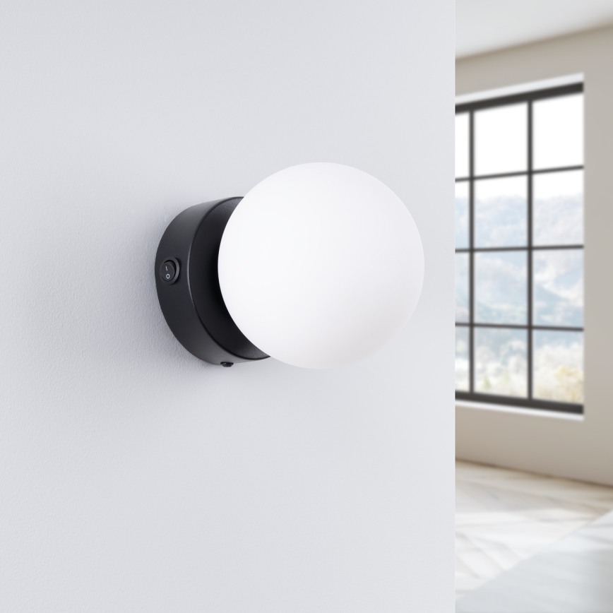 Vägglampa YOLI 1xG9/8W/230V svart