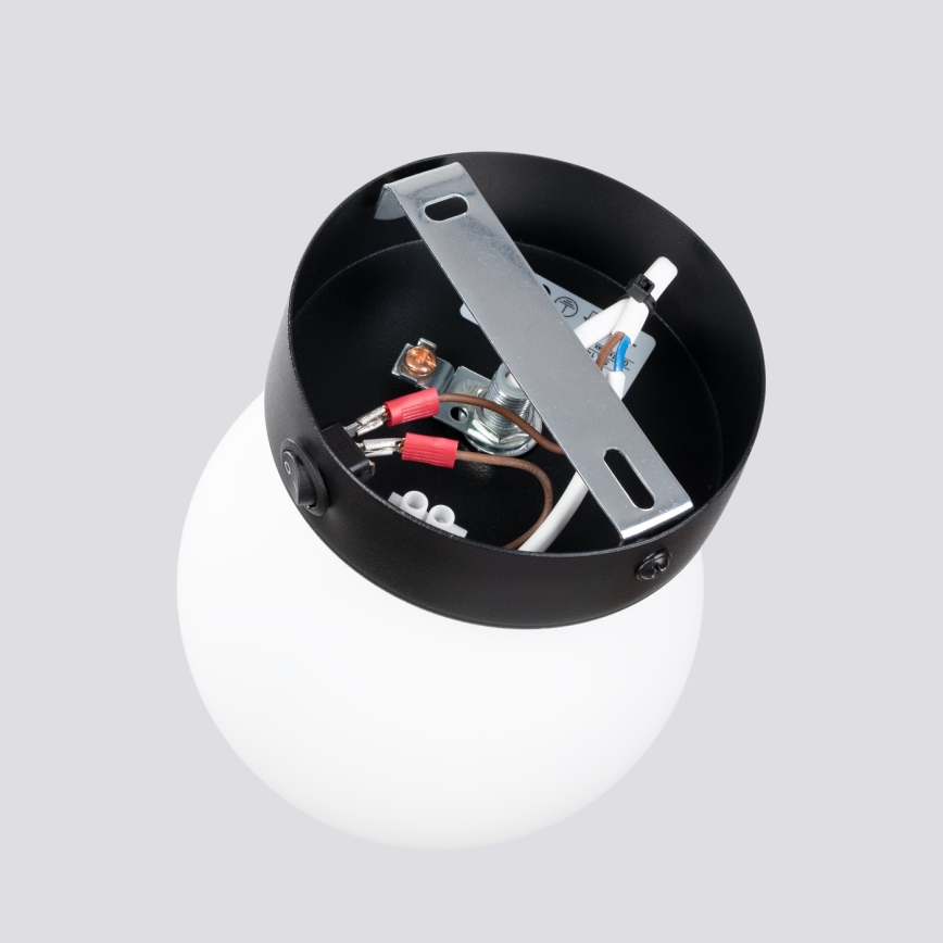 Vägglampa YOLI 1xG9/8W/230V svart