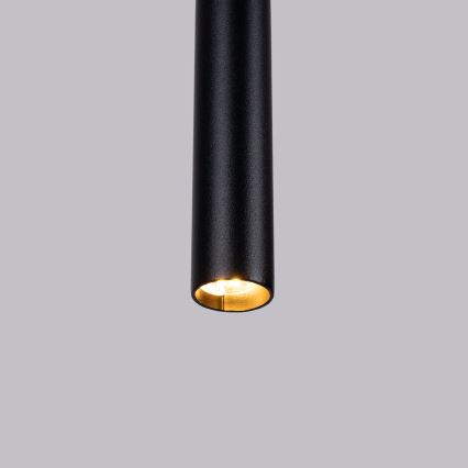 Ljuskrona med textilsladd BLISS 1xG9/8W/230V svart