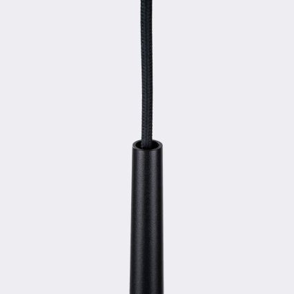 Ljuskrona med textilsladd BLISS 1xG9/8W/230V svart