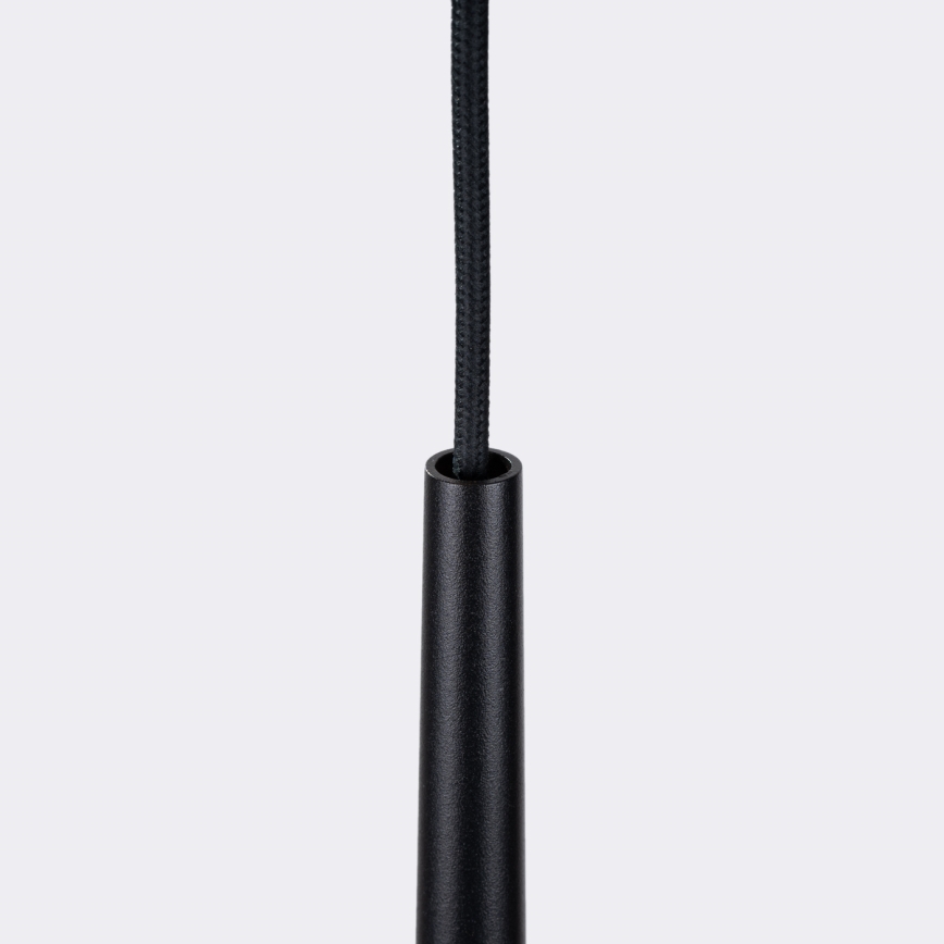 Ljuskrona med textilsladd BLISS 1xG9/8W/230V svart