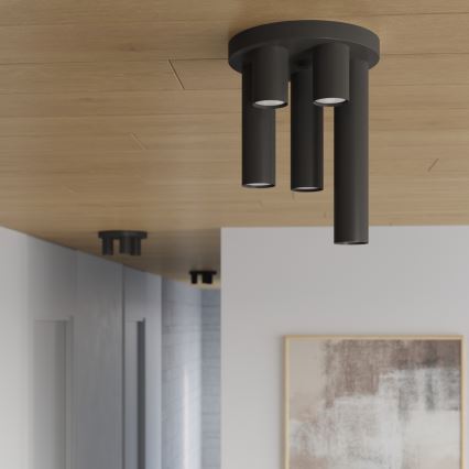 Spotlight LAGOS 5xGU10/10W/230V svart