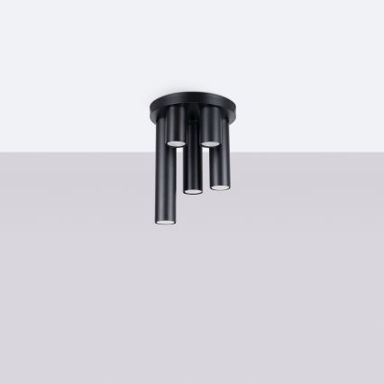 Spotlight LAGOS 5xGU10/10W/230V svart