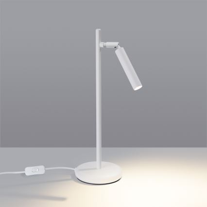 Bordslampa PASTELO 1xG9/8W/230V vit