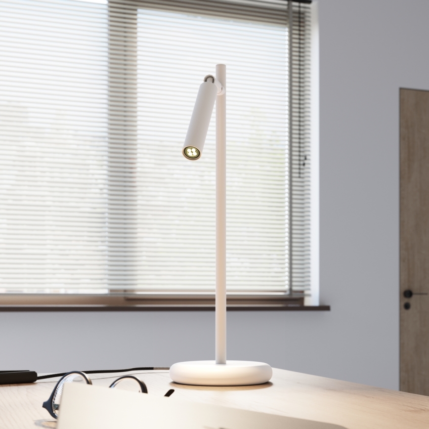 Bordslampa PASTELO 1xG9/8W/230V vit