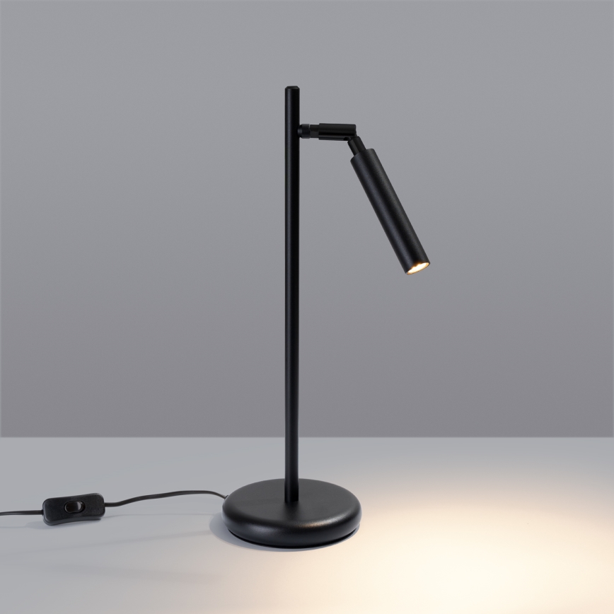 Bordslampa PASTELO 1xG9/8W/230V svart