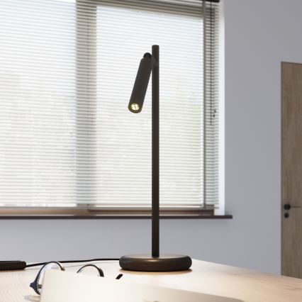 Bordslampa PASTELO 1xG9/8W/230V svart