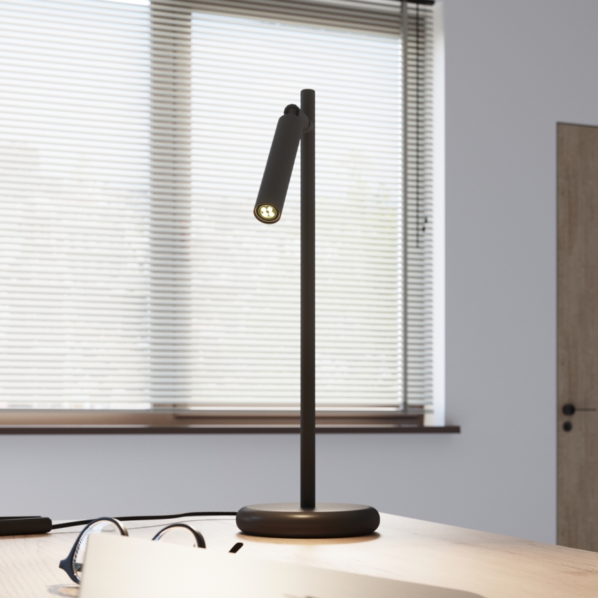 Bordslampa PASTELO 1xG9/8W/230V svart
