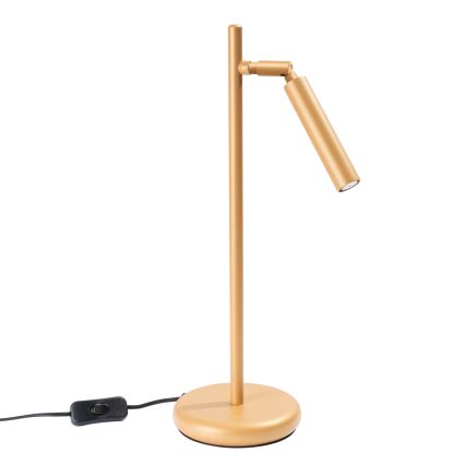 Bordslampa PASTELO 1xG9/8W/230V guld