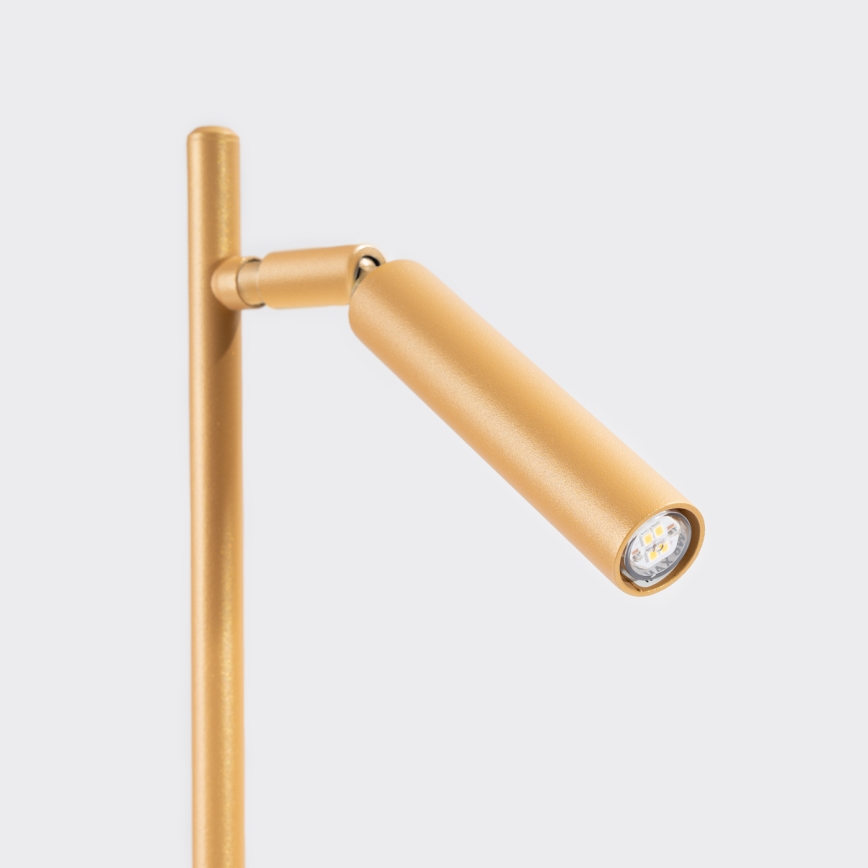 Bordslampa PASTELO 1xG9/8W/230V guld