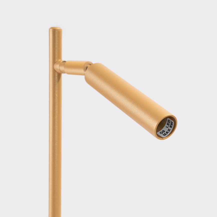 Bordslampa PASTELO 1xG9/8W/230V guld
