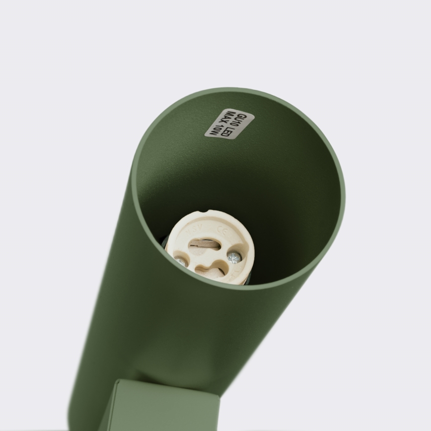 Vägglampa LAGOS 2xGU10/10W/230V grön