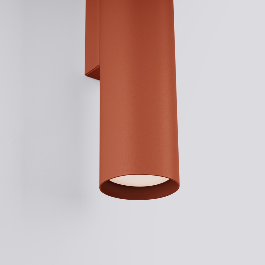 Vägglampa LAGOS 2xGU10/10W/230V röd