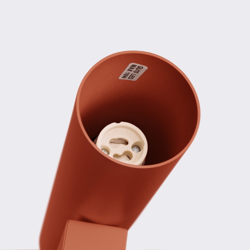 Vägglampa LAGOS 2xGU10/10W/230V röd