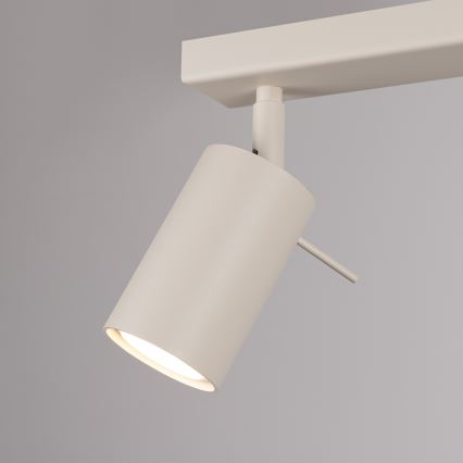 Spotlight RING 6xGU10/10W/230V grädde