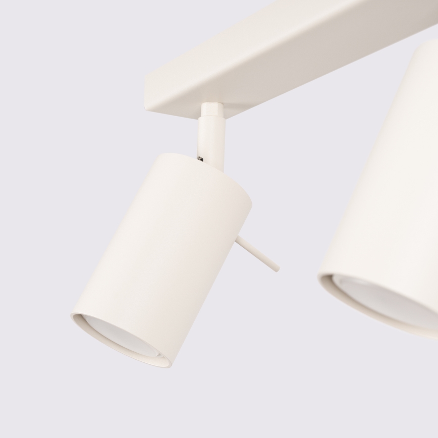 Spotlight RING 6xGU10/10W/230V grädde