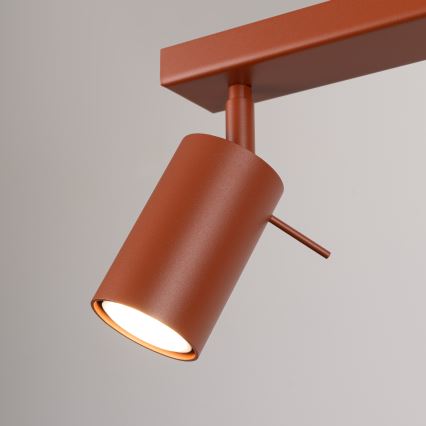 Spotlight RING 6xGU10/10W/230V röd