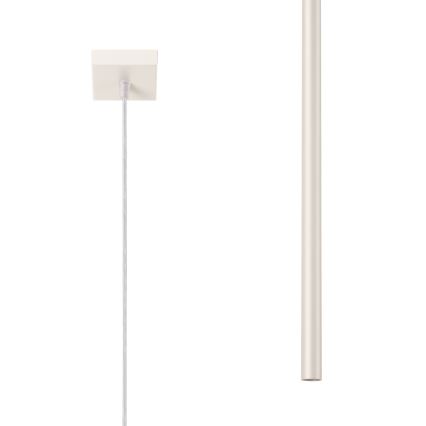 Ljuskrona med textilsladd PASTELO 1xG9/8W/230V grädde