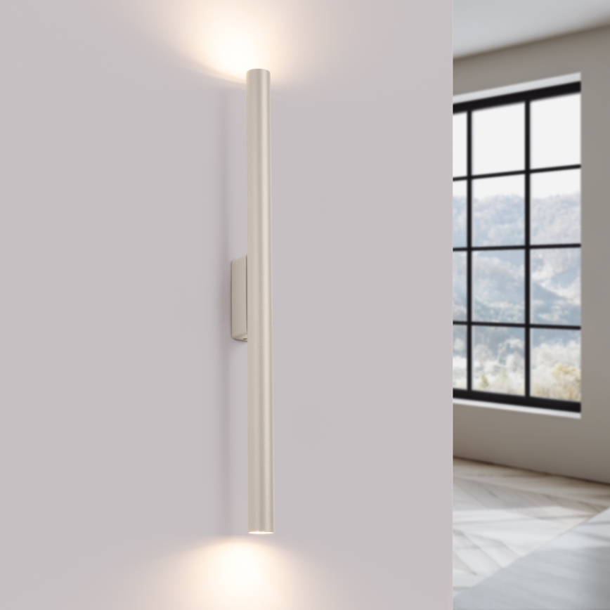 Vägglampa PASTELO 2xG9/8W/230V grädde