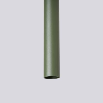 Ljuskrona med textilsladd PASTELO 2xG9/8W/230V grön