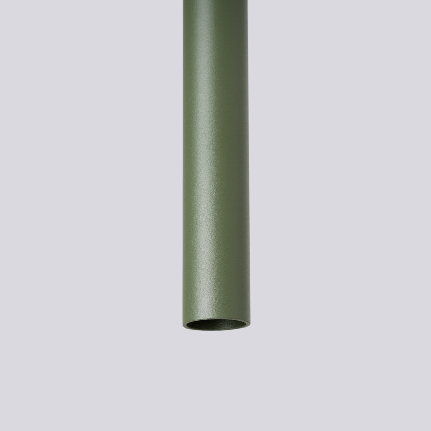 Ljuskrona med textilsladd PASTELO 2xG9/8W/230V grön