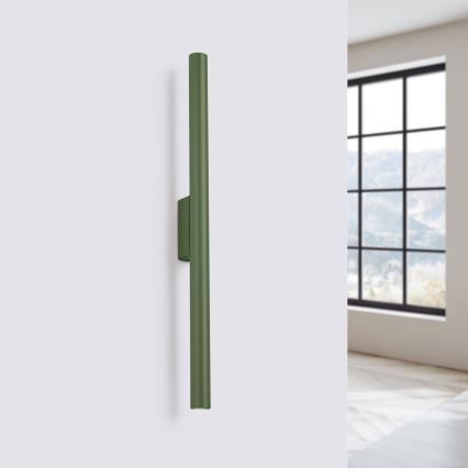 Vägglampa PASTELO 2xG9/8W/230V grön