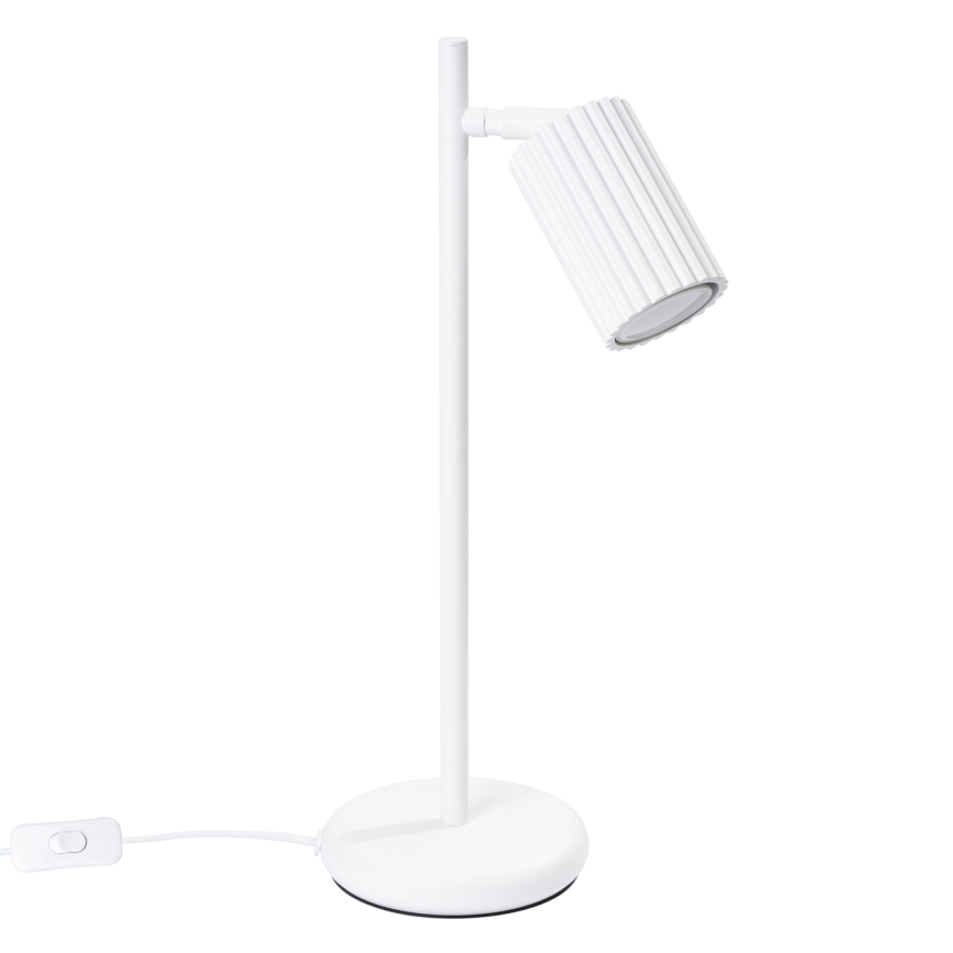 Bordslampa KARBON 1xGU10/10W/230V vit