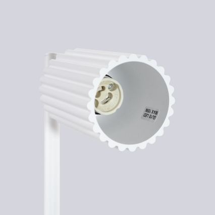 Bordslampa KARBON 1xGU10/10W/230V vit