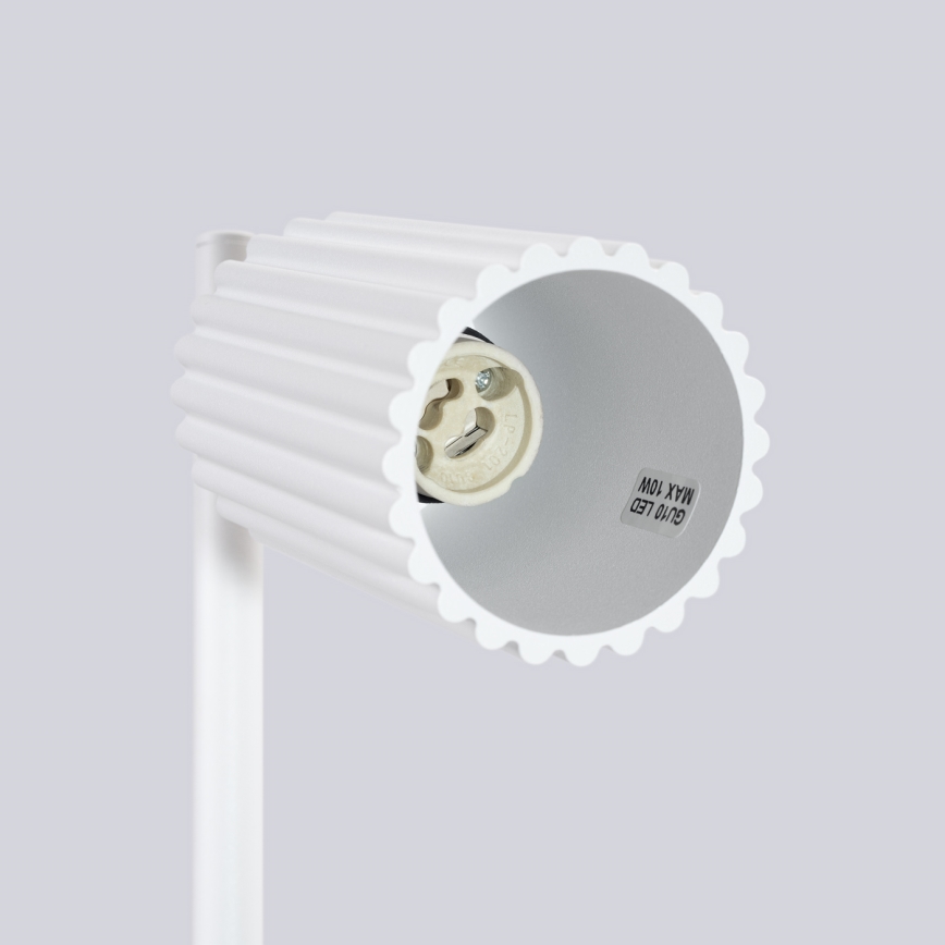 Bordslampa KARBON 1xGU10/10W/230V vit