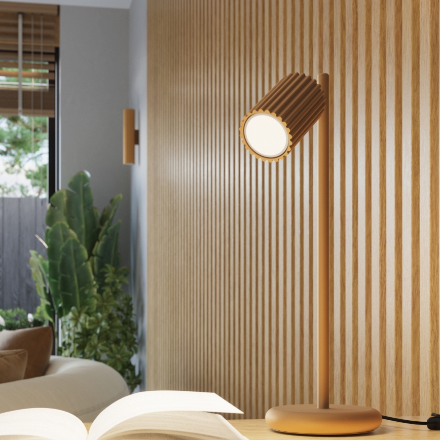 Vägglampa KARBON 2xGU10/10W/230V guld