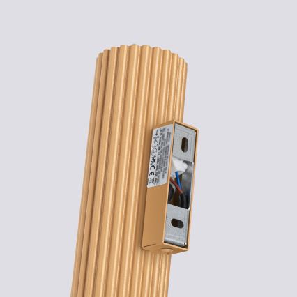 Vägglampa KARBON 2xGU10/10W/230V guld