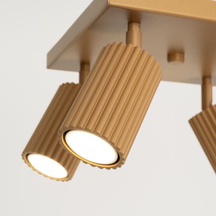 Spotlight KARBON 4xGU10/10W/230V guld