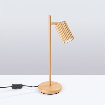 Bordslampa KARBON 1xGU10/10W/230V guld