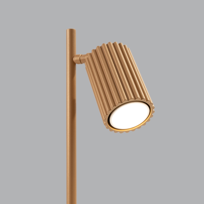 Bordslampa KARBON 1xGU10/10W/230V guld