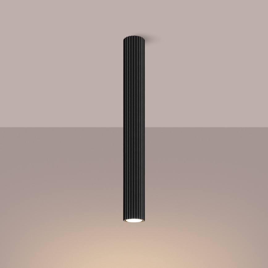 Spotlight KARBON 1xGU10/10W/230V 60 cm svart