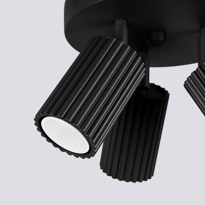 Spotlight KARBON 3xGU10/10W/230V svart
