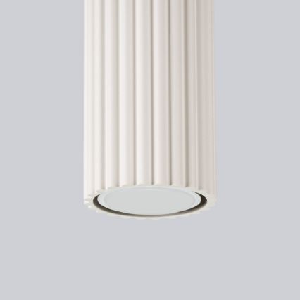 Spotlight KARBON 1xGU10/10W/230V 20 cm grädde