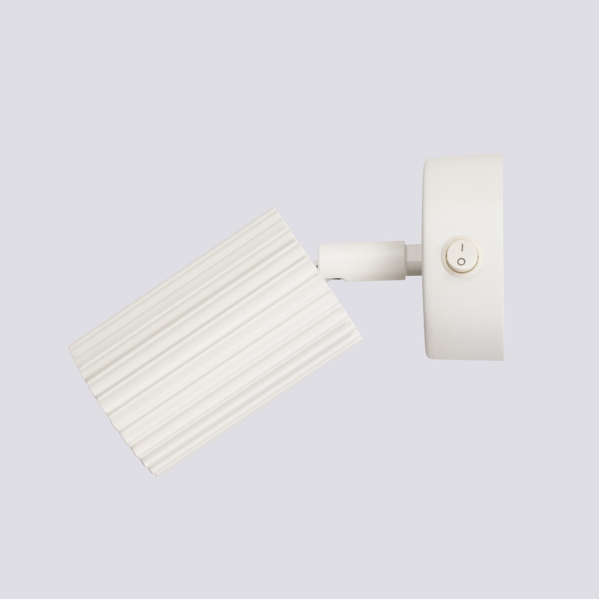 Väggspotlight KARBON 1xGU10/10W/230V grädde