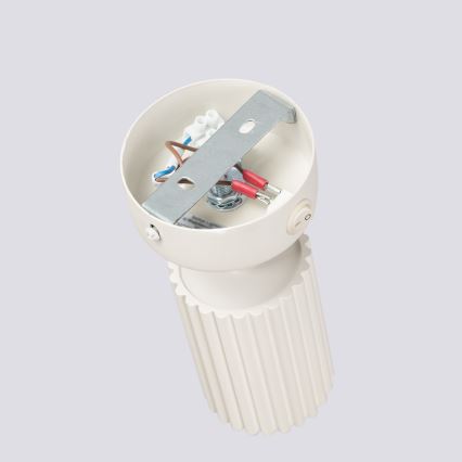 Väggspotlight KARBON 1xGU10/10W/230V grädde