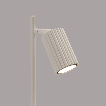 Bordslampa KARBON 1xGU10/10W/230V grädde